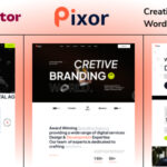 Pixor - Creative Digital Agency WordPress Theme