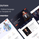 Politian - Political Campaign &Elections Elementor Template Kit v1.0