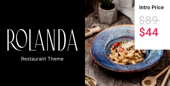 rolanda-restaurant-wordpress-theme.png Rolanda - Restaurant WordPress Theme - Image 1