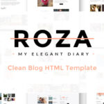 Roza - Clean Blog HTML Template