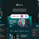 Securo - Cyber Security Services Elementor Template Kit v1.0