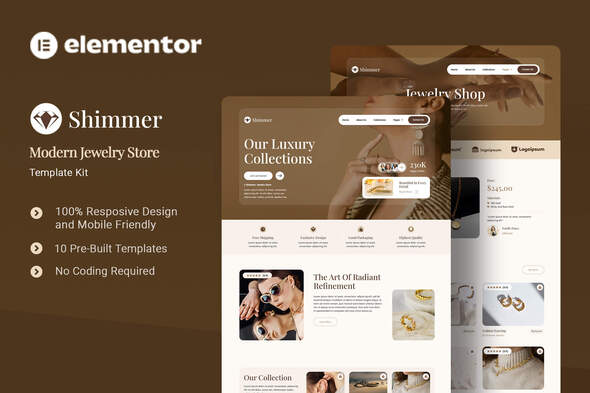shimmer-modern-jewelry-store-elementor-template-kit.jpg Shimmer - Modern Jewelry Store Elementor Template Kit v1.0 - Image 1
