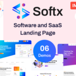 Softx - Software Landing Page
