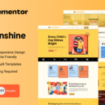 Sunshine - Cheerful Daycare Elementor Template Kit