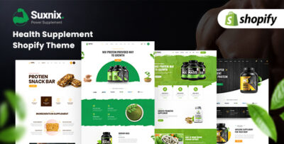 suxnix health supplement shopify theme