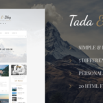 Tada &Blog - Personal HTML Theme