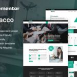 Taxacco - Accounting Firm Elementor Pro Template Kit v1.0
