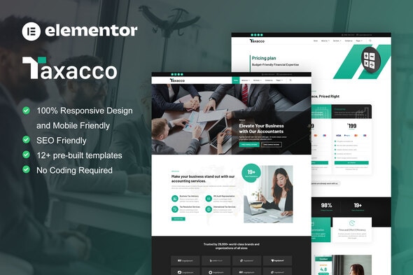 taxacco-accounting-firm-elementor-pro-template-kit.jpg Taxacco - Accounting Firm Elementor Pro Template Kit v1.0 - Image 1
