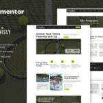 Tennisly - Tennis School &Sports Club Elementor Template Kit v1.0