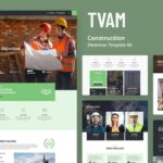 Tvam - Construction Elementor Template Kit