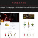 VINEYARD - E-Commerce and Blog PSD Theme