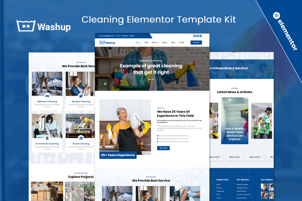 washup-cleaning-services-elementor-template-kit.png Washup- Cleaning Services Elementor Template Kit v1.0 - Image 1