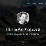 Avi - Portfolio Multipurpose Landing Page Template