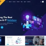 Aziiz - Material Design Agency Landing Page Template