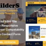 BuilderS - Construction Company Website Template
