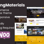 Building Materials WooCommerce WordPress Theme WooCommerce Theme
