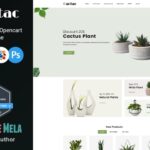 Cactac - Plant Shop OpenCart Template