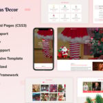 Christmas Decor HTML Website Template