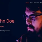 Cieno - Creative Bootstrap personal Portfolio Landing Page Template