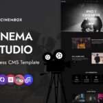 Cinembox - Cinema Studio WordPress Elementor Theme WordPress Theme