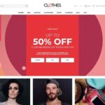 Clothes - Brand Apparel Store Clean Bootstrap Ecommerce PrestaShop Theme