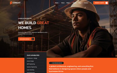 Congat - Construction & Building Website Template