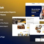Constak – Construction Experts Website Template