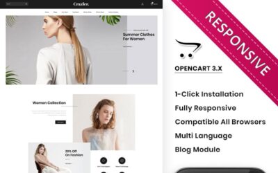 Crazler - The Fashion Store Responsive OpenCart Template