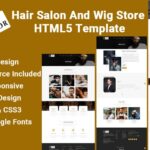 Cross Scissor - Hair Salon And Wig Store HTML Template Website Template