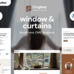 Curglosy - Windows And Curtains WordPress Elementor Theme WordPress Theme