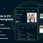 Curvi - personal multipurpose portfolio Landing Page Template