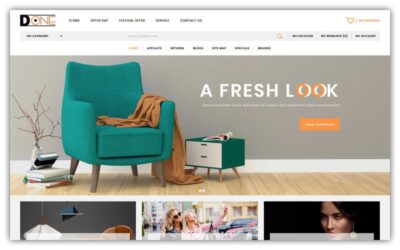 D-one Mega Store OpenCart Template