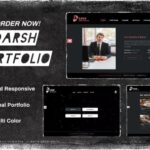Darsh - Personal Creative Portfolio Template Website Template