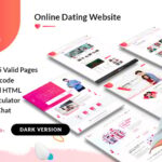 DateMe - Dating and Community HTML Template Website Template