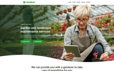 DreamHub - Gardening and landscape WordPress Theme