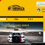 E Vehicle Auto Part Tools Shop OpenCart Template