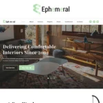 Ephemeral - Interior Design Agency HTML Landing Page Template