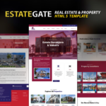 Estategate | Real Estate Single Property HTML Template Website Template
