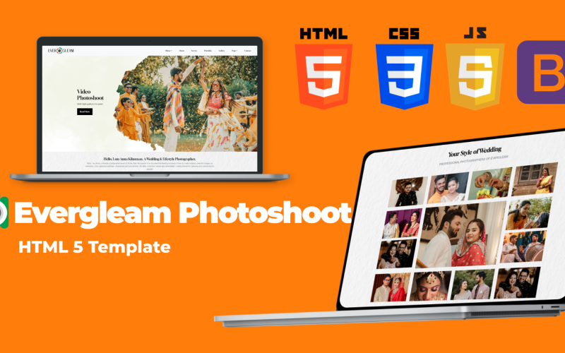 Evergleam Wedding Photography HTML Template Website Template Evergleam Wedding Photography HTML Template Website Template