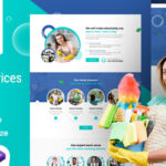 Exclean Cleaning Services One Page HTML template