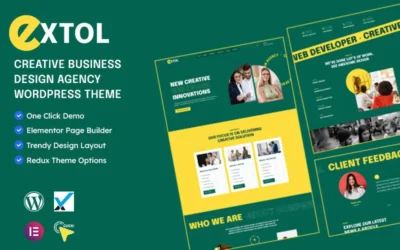 Extol - Creative Business Agency WordPress Theme
