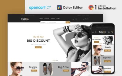 Fabion Fashion Store OpenCart Template