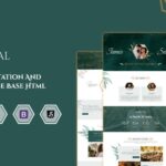 Floral - Responsive HTML Wedding Template Website Template