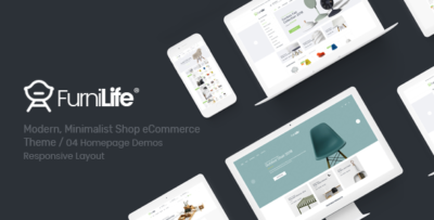 Furnilife - Furniture, Decorations & Supplies Magento Theme