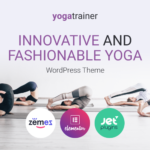Gloria Miles - Innovative and Fashionable Yoga WordPress Theme