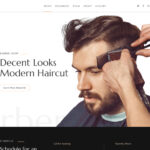 Goldfinger - Barbershop Joomla Template