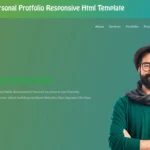Hasib - Personal Portfolio Landing Page Template