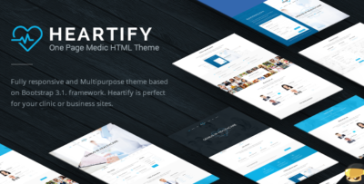 Heartify Medical Health Clinic WordPress Theme