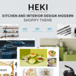 Heki - Kitchen & Interior Design Modern Shopify Theme