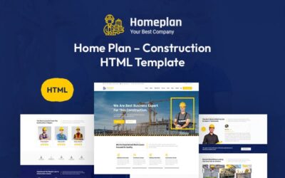 HomePlan - Construction Website Template